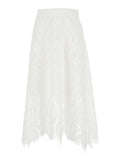 Dress DANNY JUPE with White Lace Inserts for Women Polyester Skirt