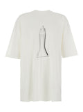 T-Shirt Jumbo Ss T - White Short Sleeve With Round Neck Cotton Men Tshirts And Polo Shirts
