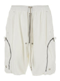 Bauhaus Pods Shorts White Cotton And Bermuda