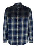Shirt S74DM0993D35206001F Multicolor with Faded Effect in Cotton Men And Blouses