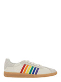 SNEAKERS - SUEDE+FABRIC+NYLON WHITE+MULTICOLOR Polyester Calf Polyamide