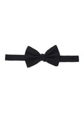Papillon Emporio Armani Black with Adjustable Silk Closure for Men And Ties