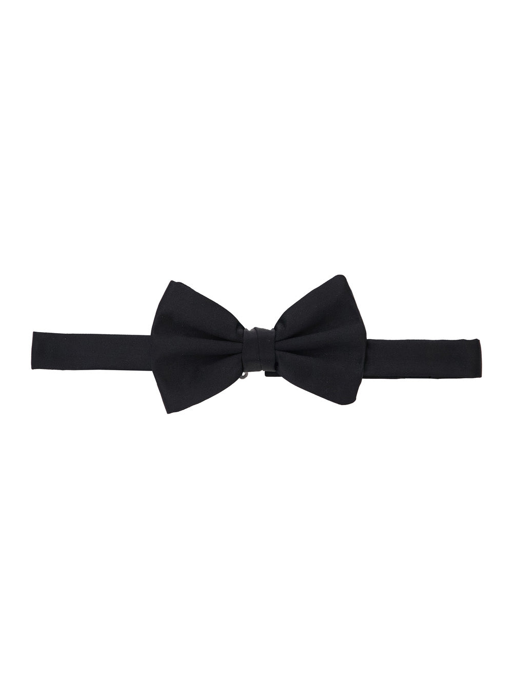 Papillon Emporio Armani Black with Adjustable Silk Closure for Men And Ties