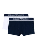 JUNIOR 2 PACK TRUNK Multicolor - Cotton Boxer with Elastic Child Elastane Underwear