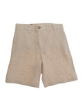Beige Shorts Eb001066af20963f1039 With Side Pockets For Men Linen And Bermuda