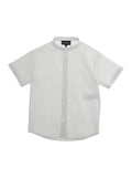 Shirt EB001335AF20968F0015 White with Classic Collar and Long Sleeves in Cotton for Women Lyocell Linen Blouses