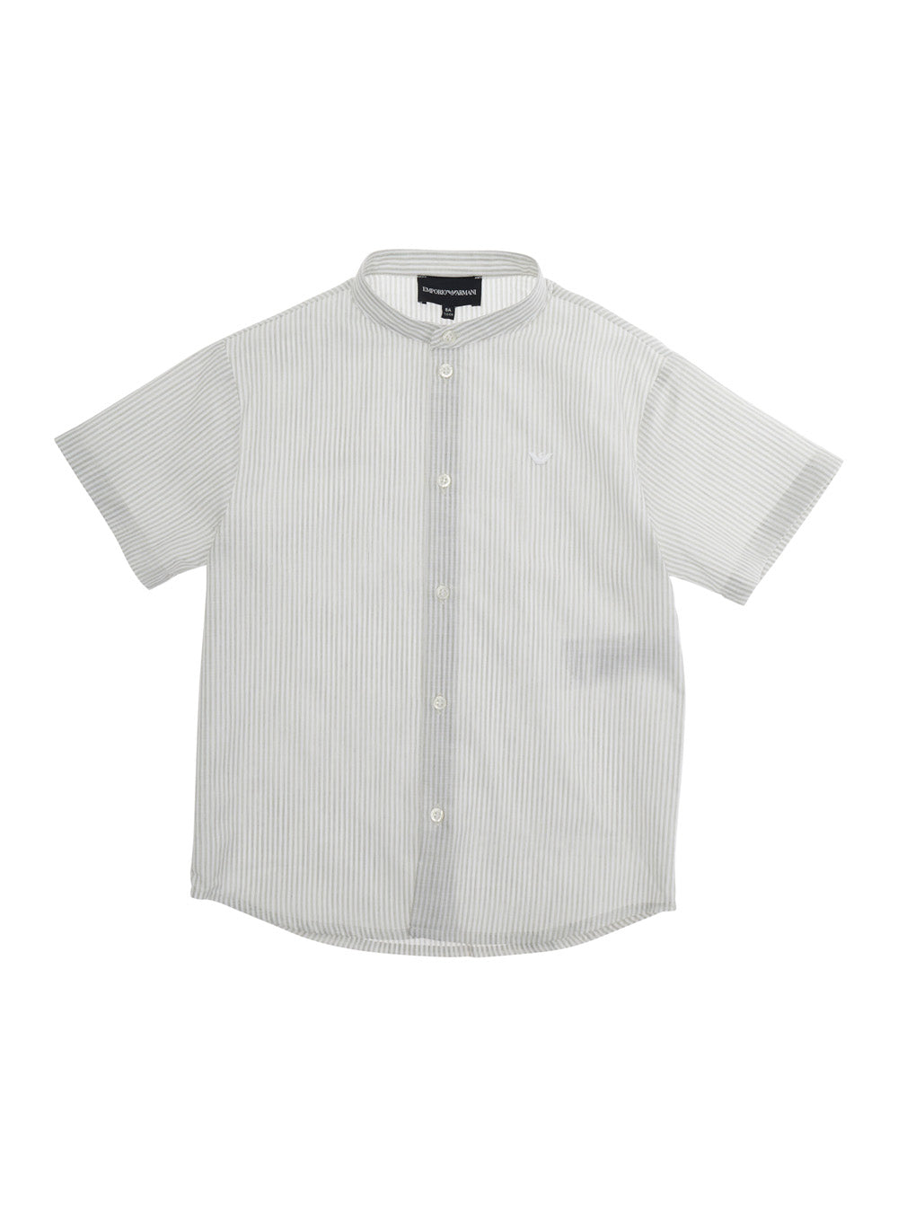 Shirt EB001335AF20968F0015 White with Classic Collar and Long Sleeves in Cotton for Women Lyocell Linen Blouses