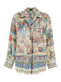 PRINTED SHIRT - Multicolor All-over In Polyester Men And Blouses