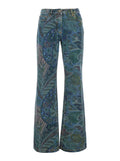 Multicolor Womens Denim Jeans Cotton