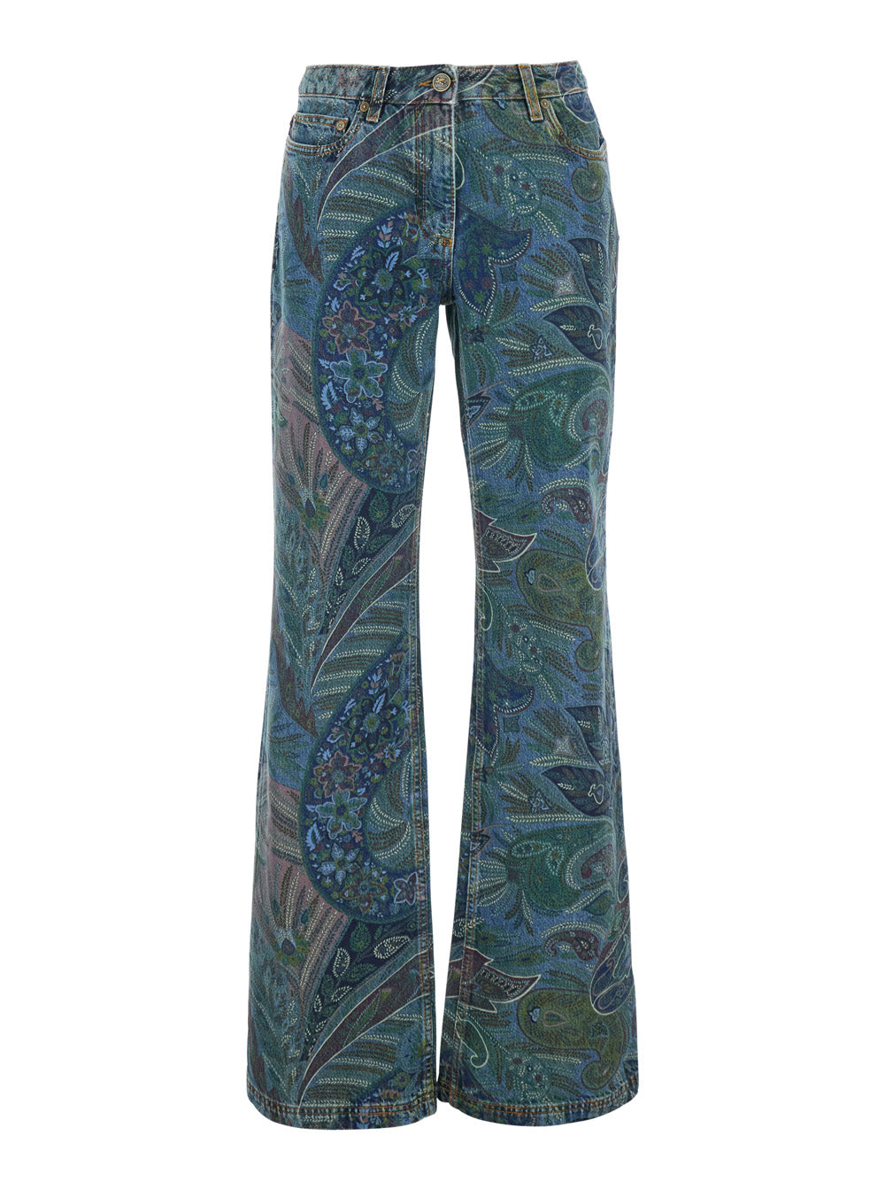 Multicolor Womens Denim Jeans Cotton