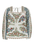 Shirt Fruit Beauty Scarf With Long Sleeves In White Women And Blouses