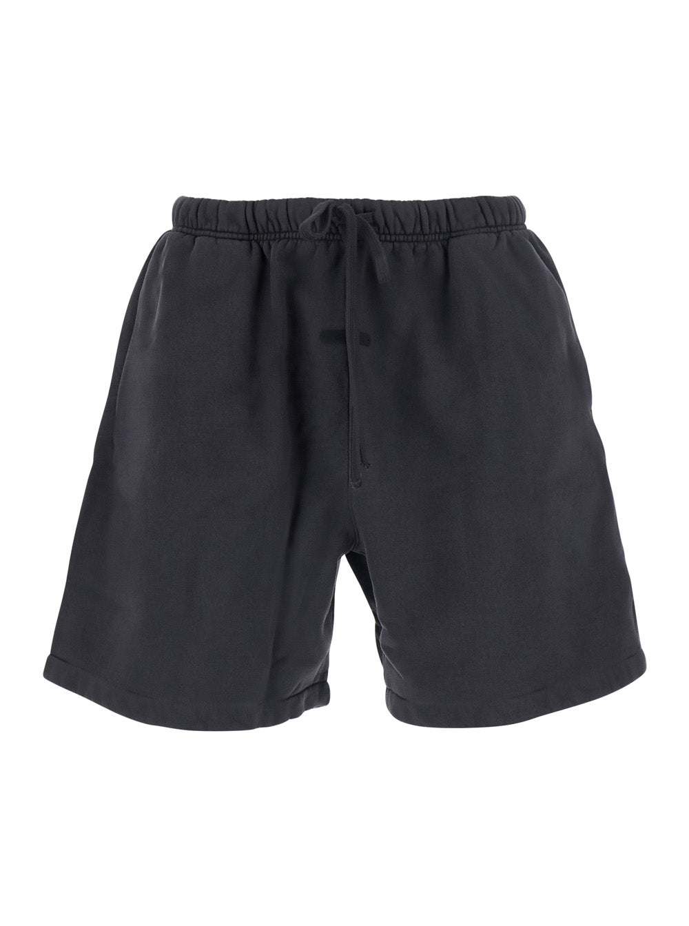 SIGNATURE CLASSIC SHORT ESSENTIALS Black Cotton And Bermuda