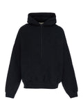 Sweatshirt Property Lounge Half Zip Hoodie Essentials Black With And Fixed Hood In Cotton Polyester Sweatshirts