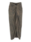 Green SKIRT with Elegant Design in Polyamide Women Elastane