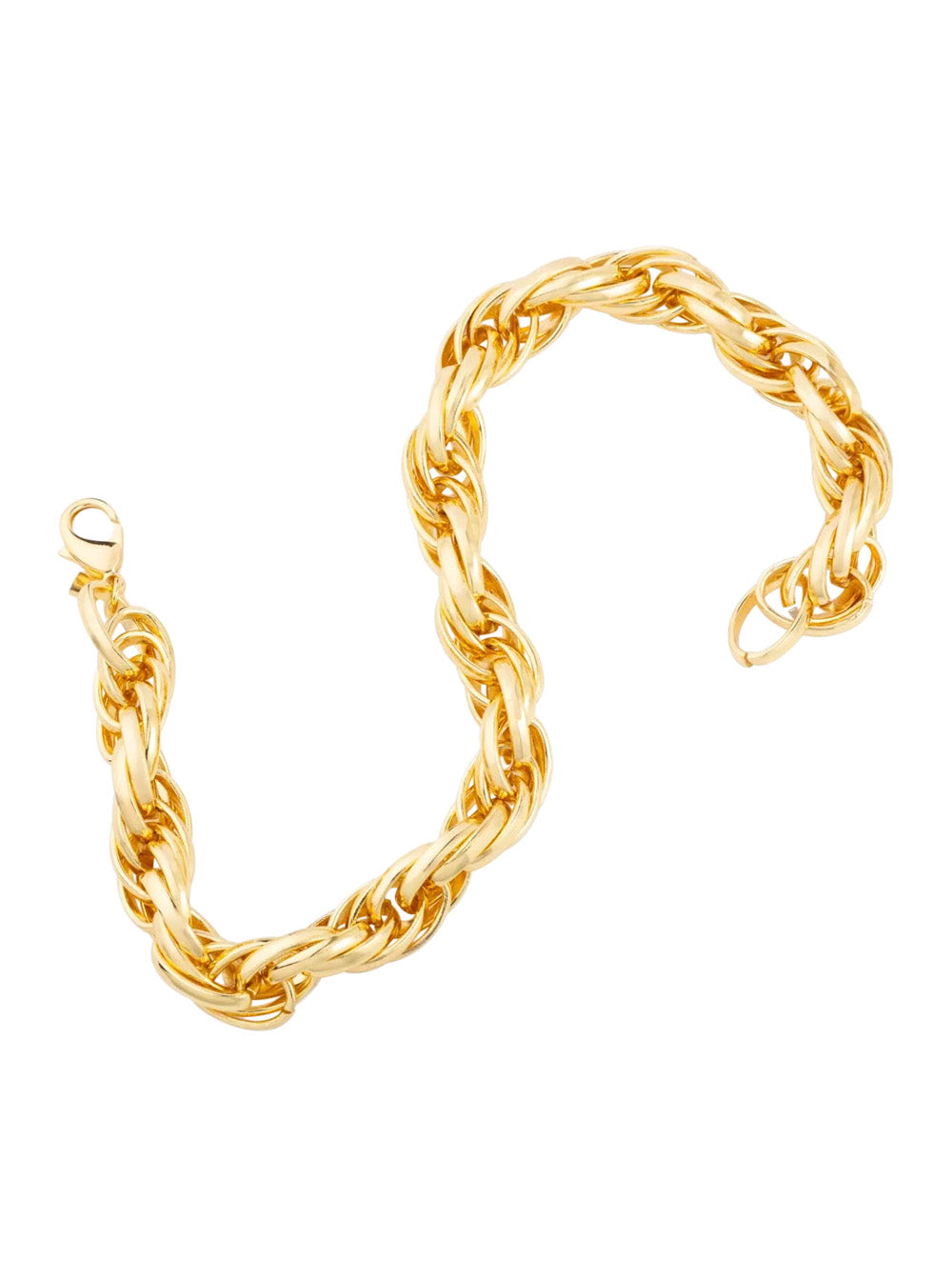 Necklace Lace Rose In Gold Metal With Crystal Details For Women Metallic Necklaces