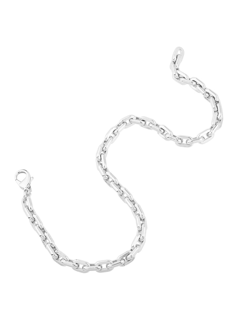 Necklace Lace Cindy In 925 Silver Metallic Necklaces