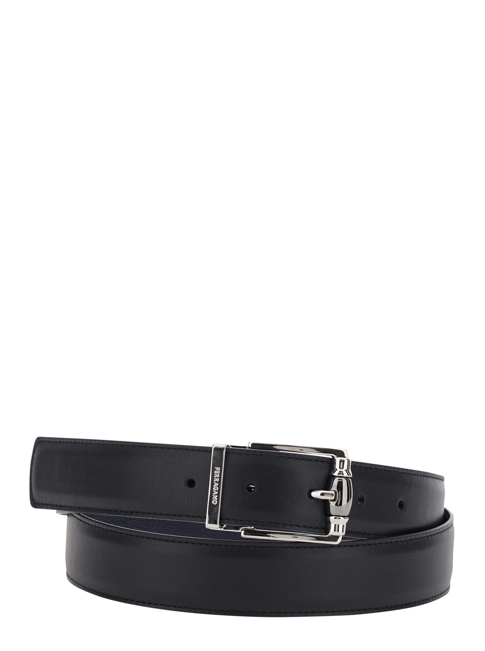 Belt Double-Adjustable With Black Leather Buckle