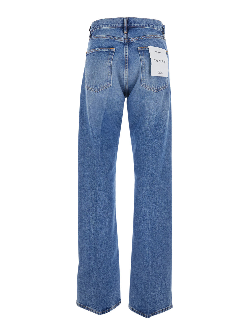 Jeans The Vertical with Five-Pocket Design in Blue Denim for Women Blu Cotton