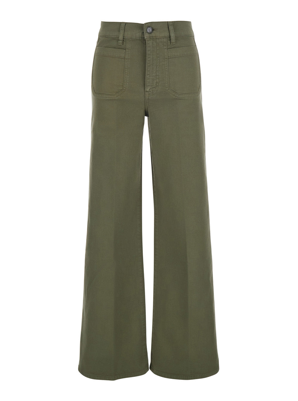 Green Jeans Le Slim Palazzo Modernist Pocket With Five Pockets Cotton