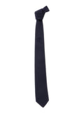 Blue Tie with All-Over Polka Dots for Men Blu Silk Papillon And Ties