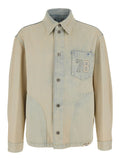 Denim Ml Jacket Blue With Front Closure And Cotton Pockets For Women Light Outerwear