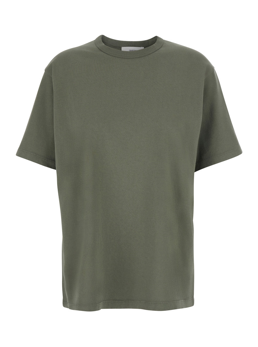 Green T-Shirt with Round Neck Tshirts And Polo Shirts