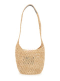 Handbag Lani Raffia Crochet Small Sac Beige in Women Hand Bags