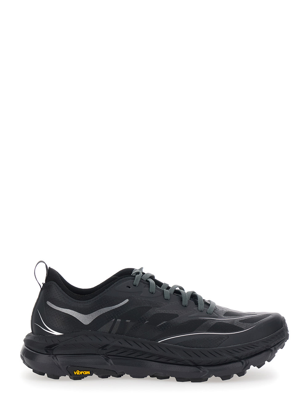 Sneaker Mafate Speed 4 Lite Low Top with Mesh Inserts in Black Tech Fabric Unisex Textile Synthetic