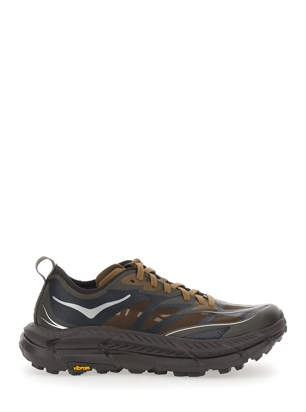 Sneaker Mafate Speed 4 Lite Low Top With Mesh Inserts Brown Tech Fabric Unisex - US 9