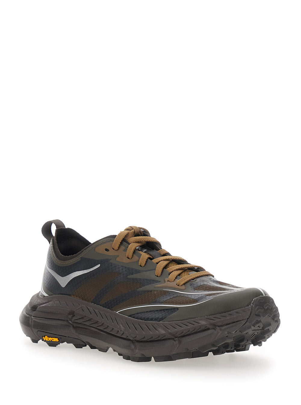 Sneaker Mafate Speed 4 Lite Low Top With Mesh Inserts Brown Tech Fabric Unisex - US 9