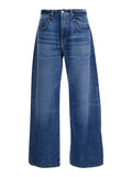 WOMAN JEANS BEAID8832 Blue with Five-Pocket Details in Cotton for Women Blu