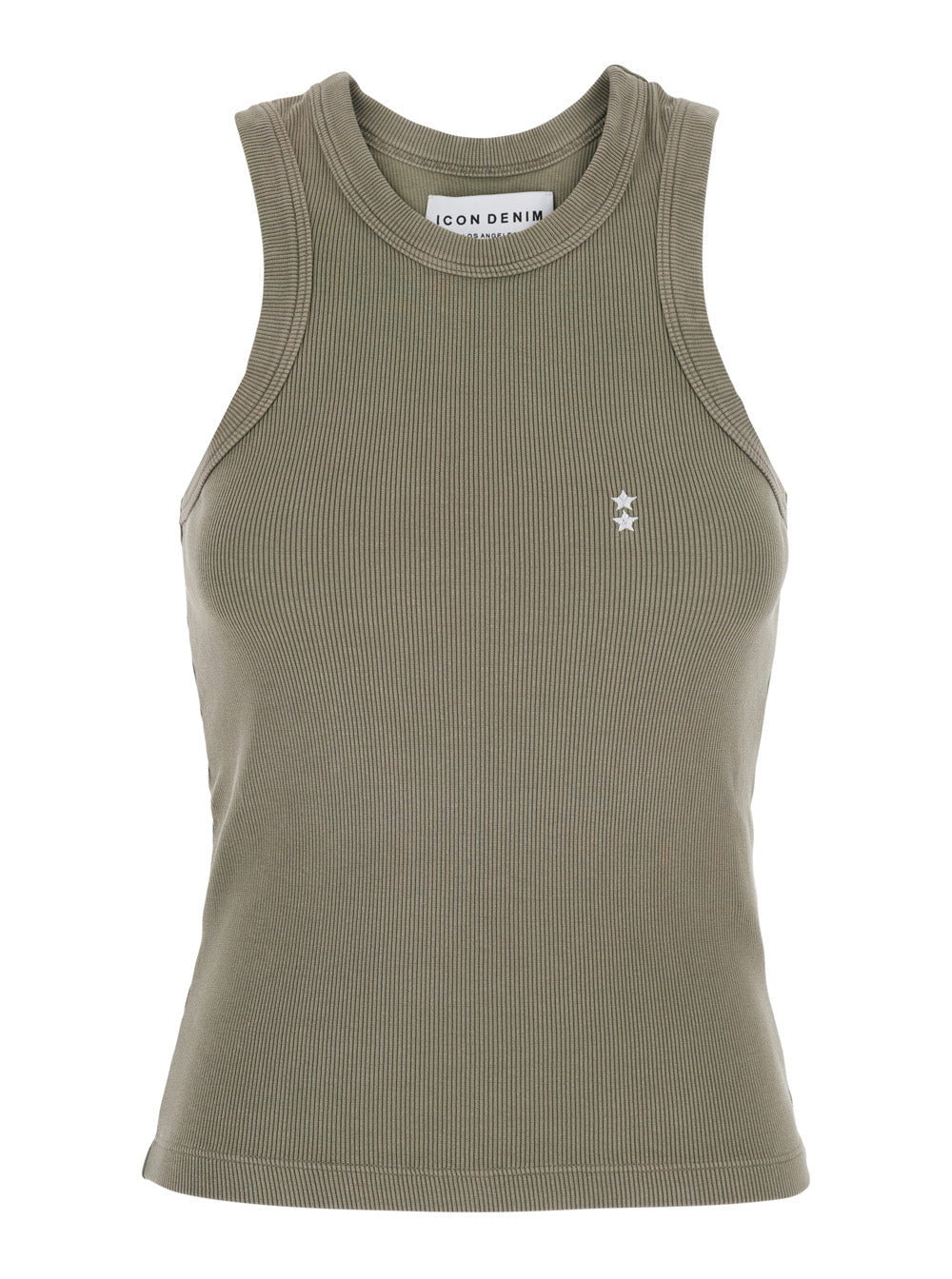 Crew-Neck Green Top Tops