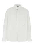 White LA CHEMISE ATELIER ML Long Sleeved Shirt with Classic Collar in Cotton for Men And Blouses