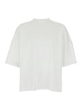 White Le T-Shirt Atelier in Cotton Men Tshirts And Polo Shirts