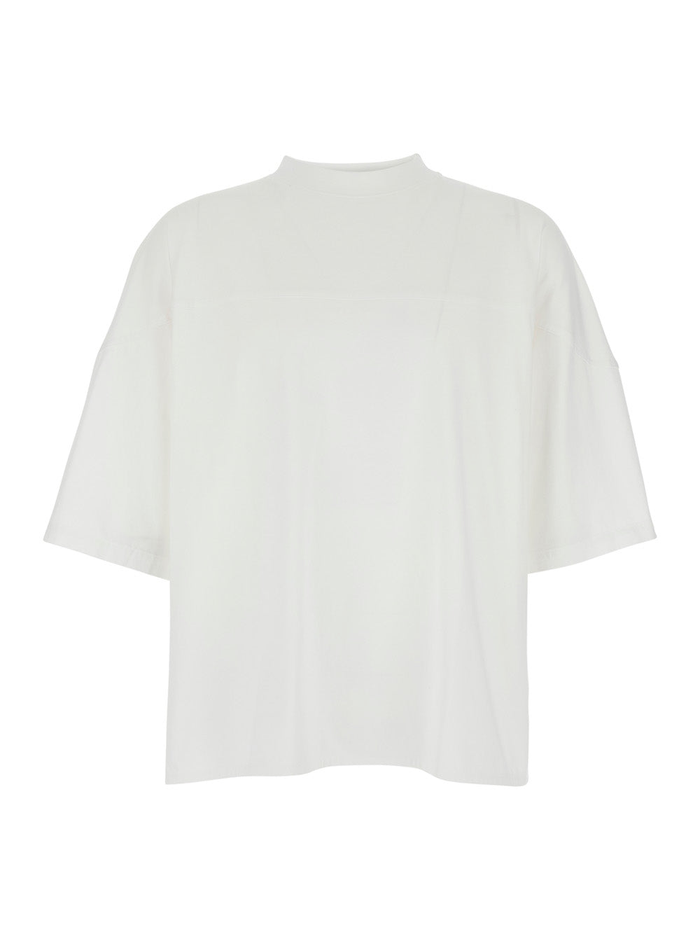 White Le T-Shirt Atelier in Cotton Men Tshirts And Polo Shirts
