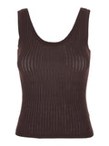 COTTON ROUND NECK PULL Brown Sweater for Women Jersey