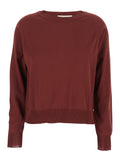 COTTON ROUND NECK PULL Red Jersey