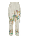 DORIS TROUSERS - Elegant In Silk Multicolor Women