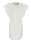 Beige T-Shirt ORLANE-GC with Round Neck and Short Sleeves in Cotton for Women Dress