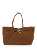 Tote bag GRANDMA USED LARGE Brown in Leather Women Cow
