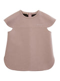 Top Rosa with Round Neckline and Lettering Logo on the Front in Cotton Blend for Women Pink Polyurethane Tops