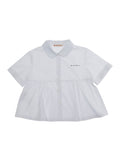 White Shirt M01741M00UWMC121F0M100 with Classic Collar and Long Sleeves in Cotton for Men Blouses
