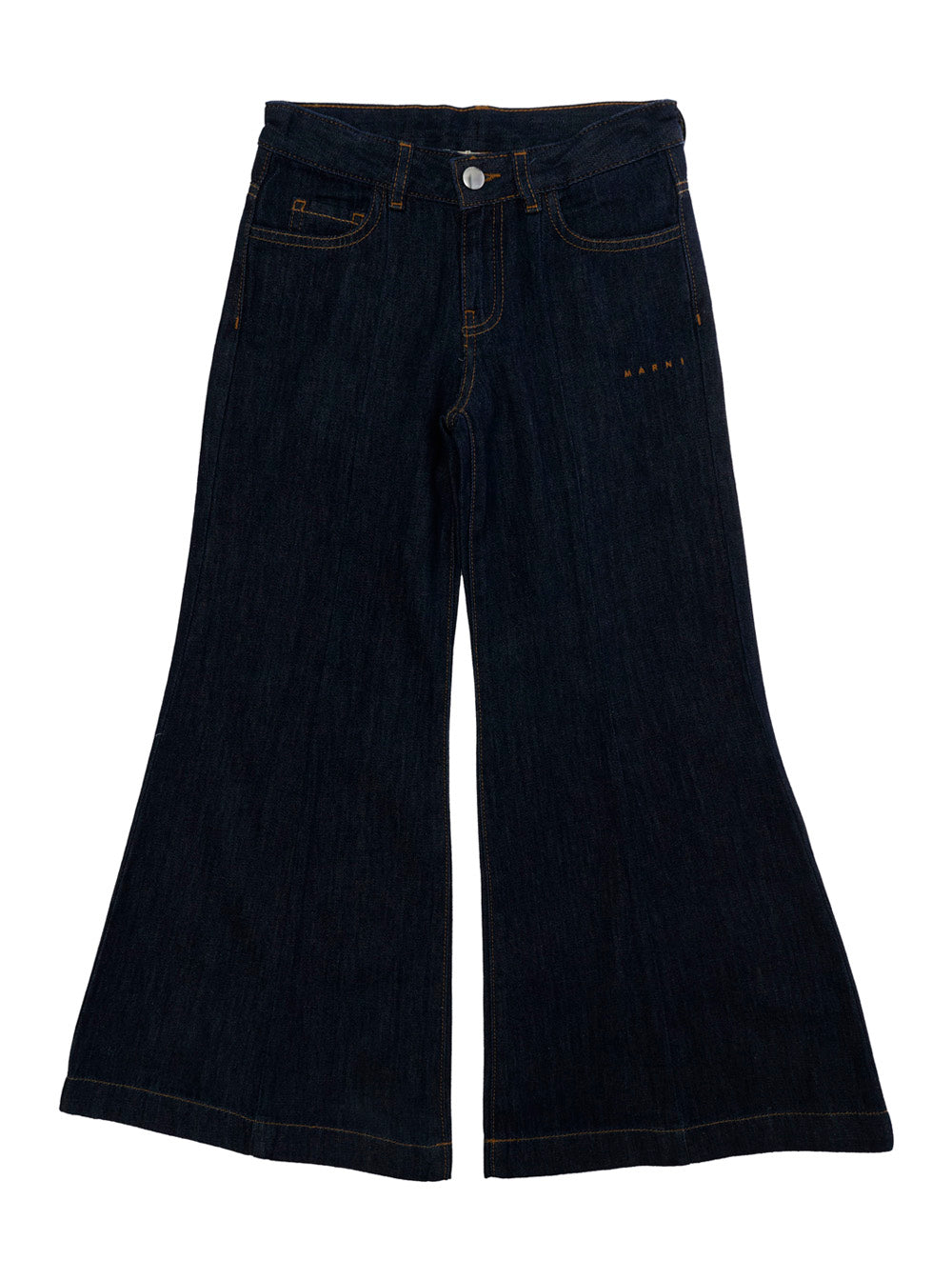 Blue 5 POCKETS Pants with Five and Front Closure in Cotton for Men Blu Trousers