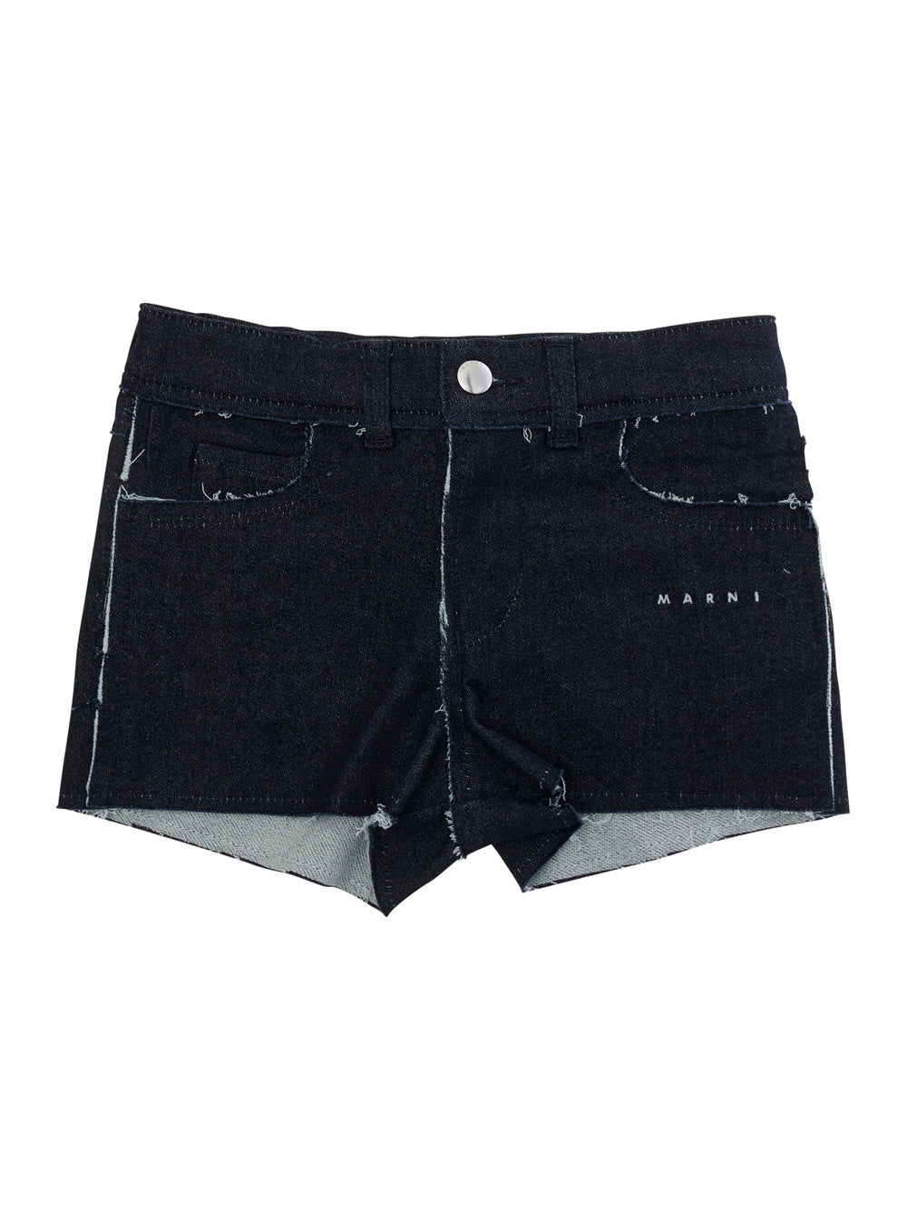 Blue Shorts M01810M00WFMP253F0M01 with Elastic Waist and Side Pockets in Cotton for Women Blu Elastane Bermuda