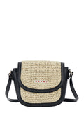 Crossbody Bag Marni Kids With Adjustable And Removable Leather Beige Fabric Strap For Girls Polyester