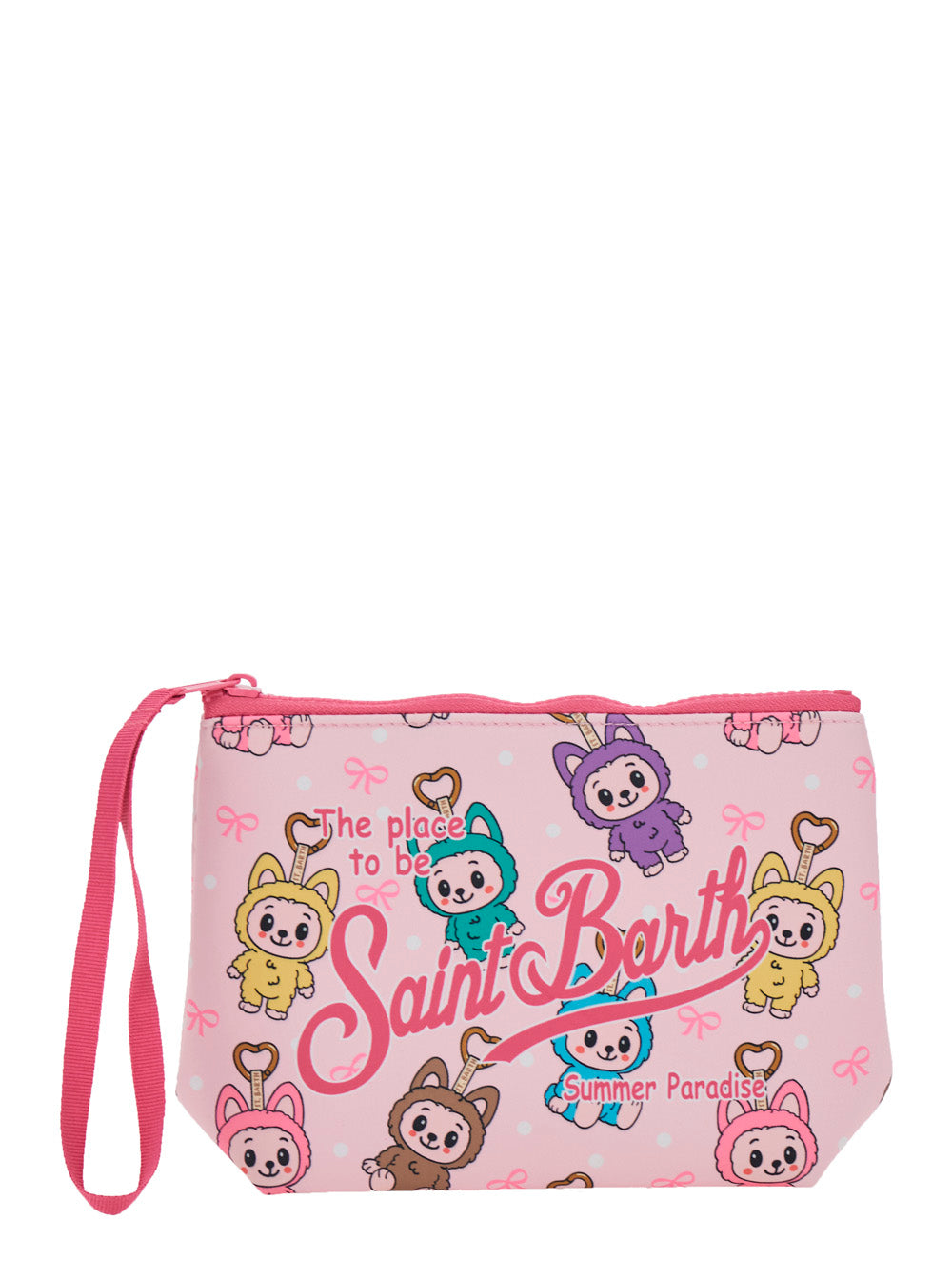 ALINE - MONSTER CHARMS CLUTCH PINK Clutches And Pochettes