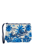 ALINE Multicolor Clutch with Tech Fabric Details Clutches And Pochettes