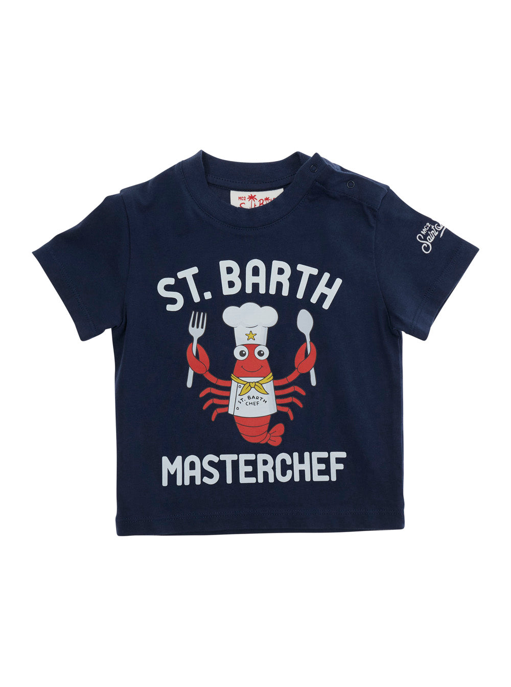 DENVER JR - LOBSTER CHEF T-Shirt Blue Blu Tshirts And Polo Shirts