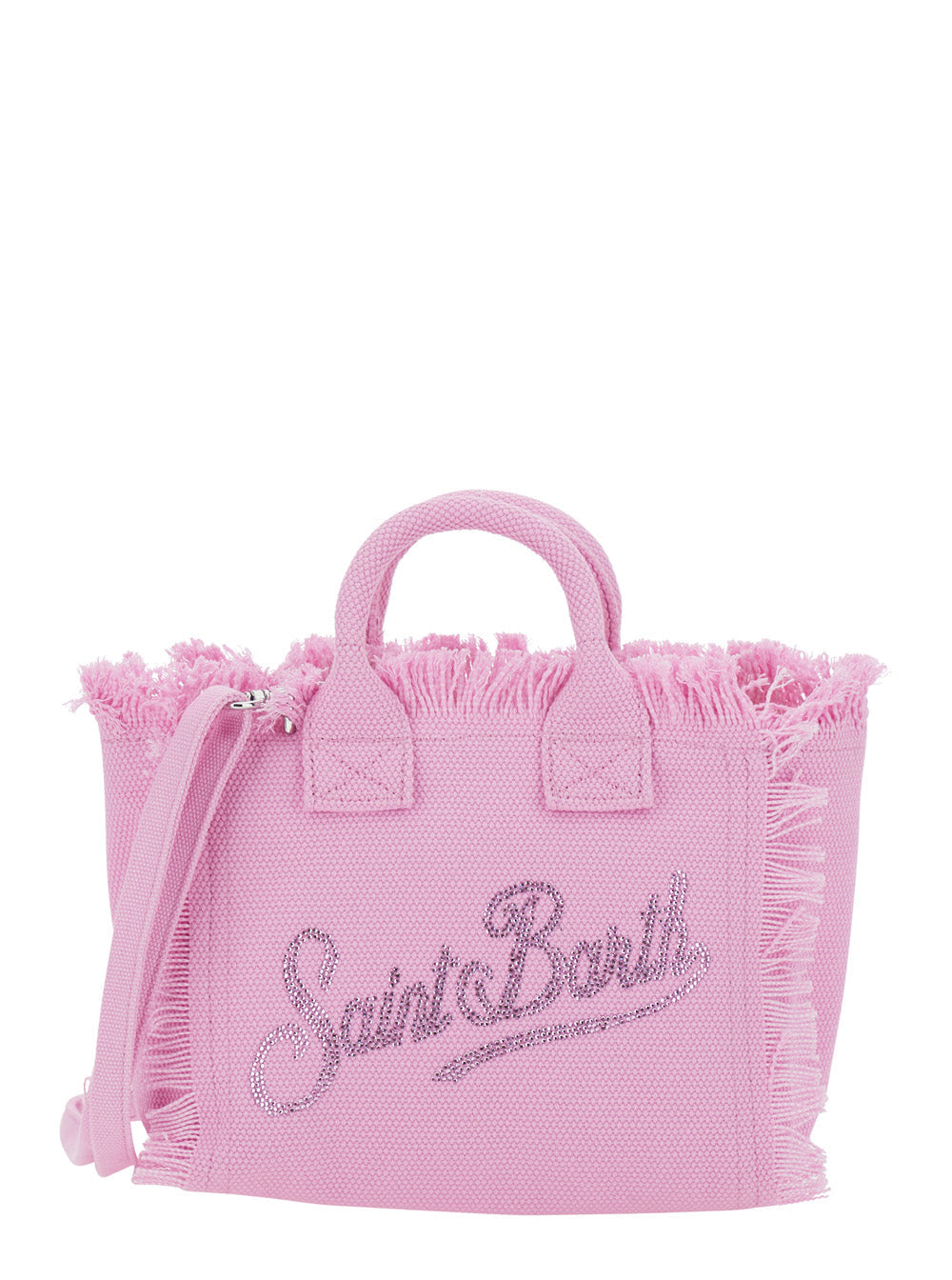 Handbag Vanity Mini With Pink Leather Handles For Women Hand Bags