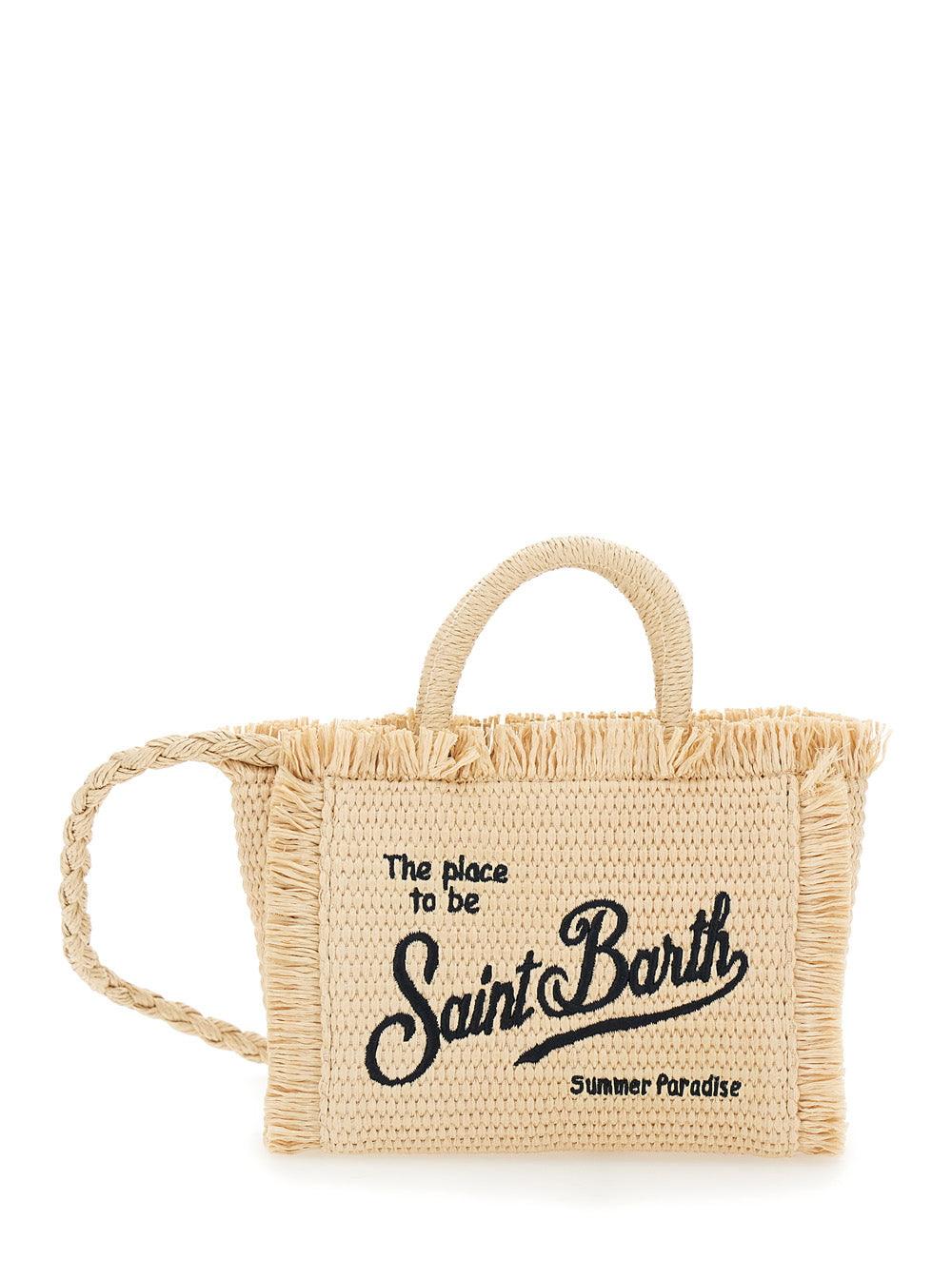 Handbag Vanity Mini Straw With Beige Handles For Women Hand Bags
